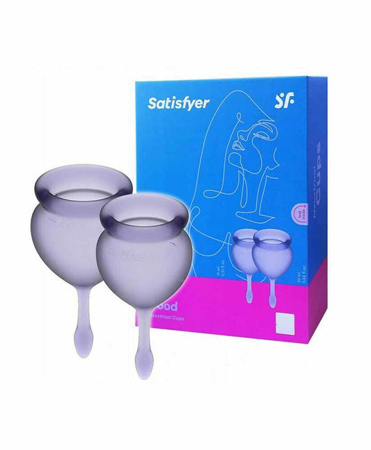 Satisfyer Feel Good Menstrual Cups - Set 15ml & 20ml