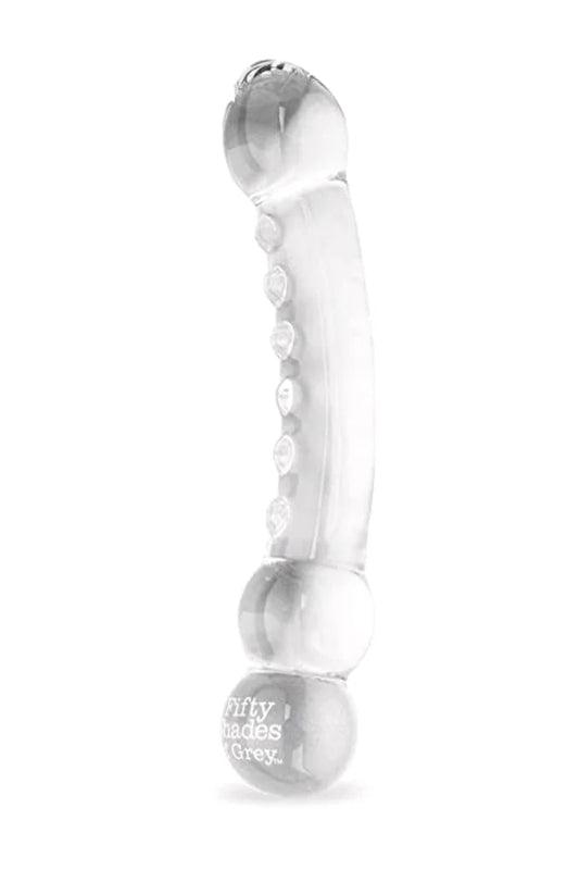 Fifty Shades of Grey Glass Massage Wand - Drive Me Crazy