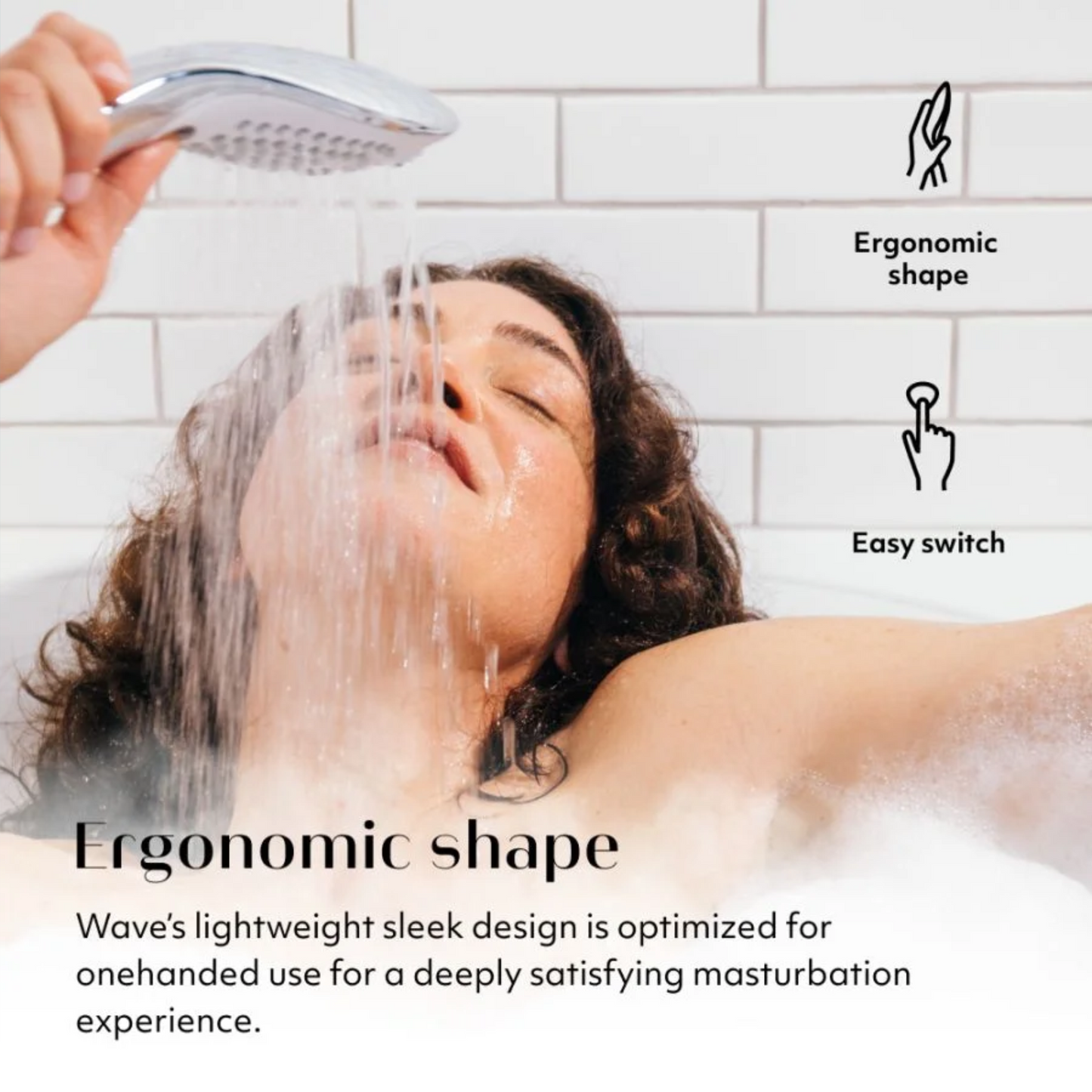 WOMANIZER Wave - Pleasure Showerhead