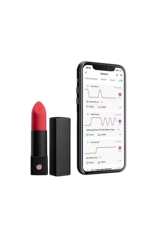 Lovense App-Enabled Exomoon Lipstick Vibe