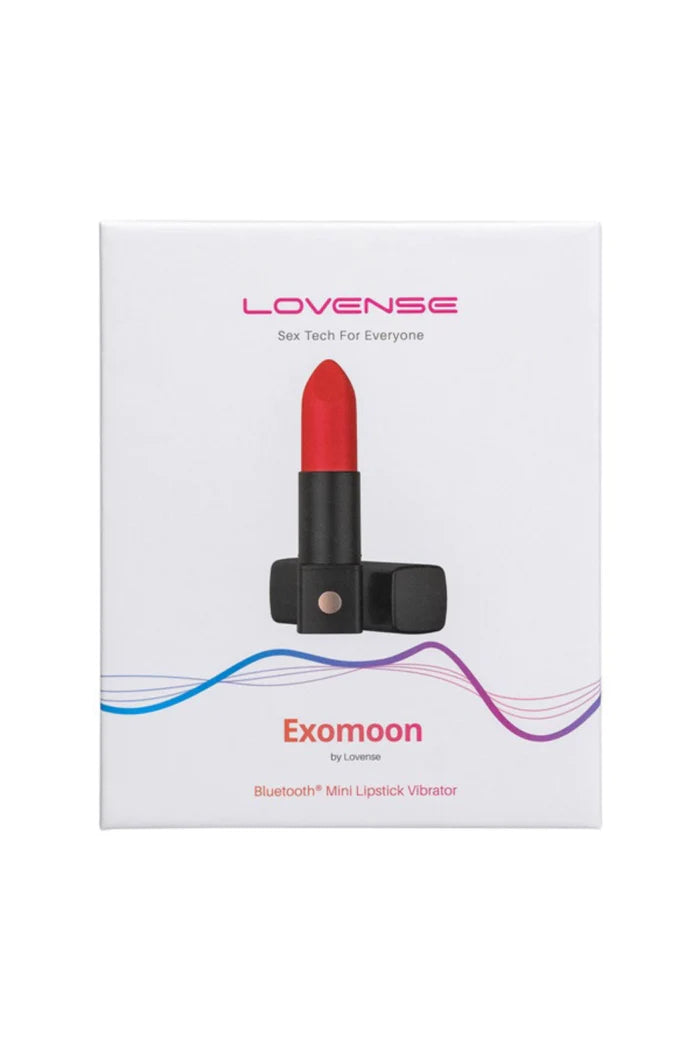 Lovense App-Enabled Exomoon Lipstick Vibe