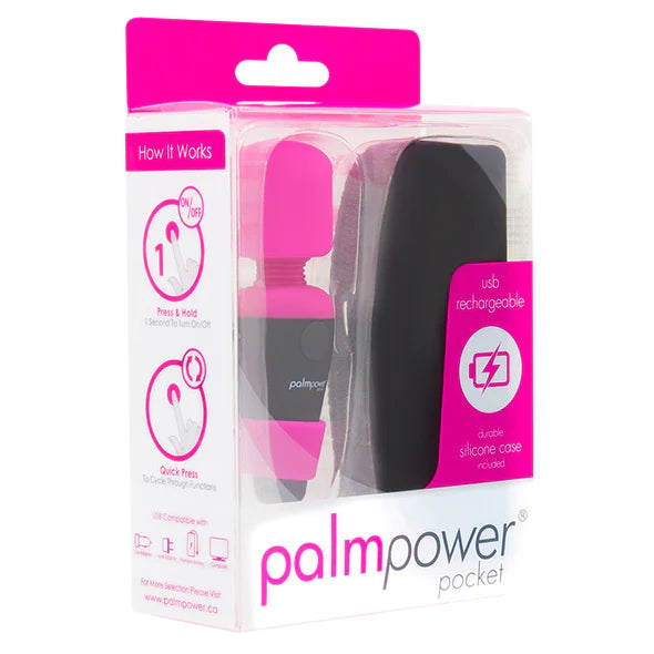 Swan PalmPower Pocket Massager + Heads (Optional)