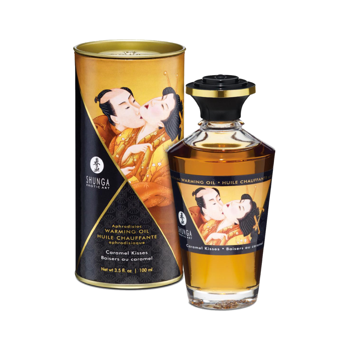 Shunga Intimate Kisses Warming Oil - 100ml