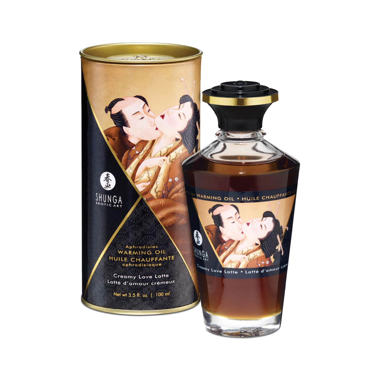 Shunga Intimate Kisses Warming Oil - 100ml