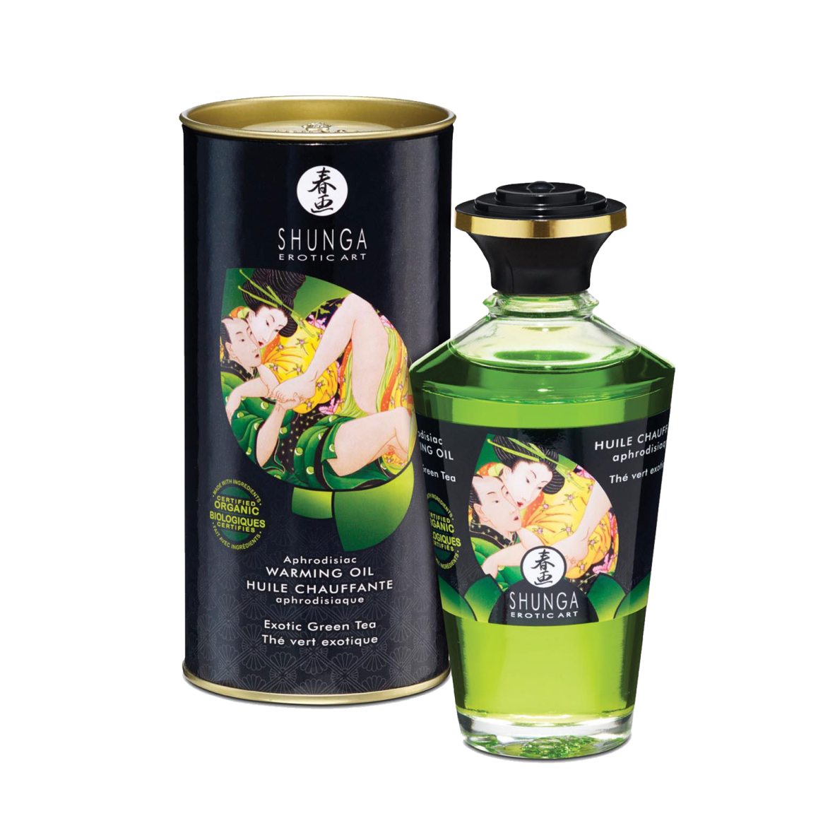 Shunga Intimate Kisses Warming Oil - 100ml