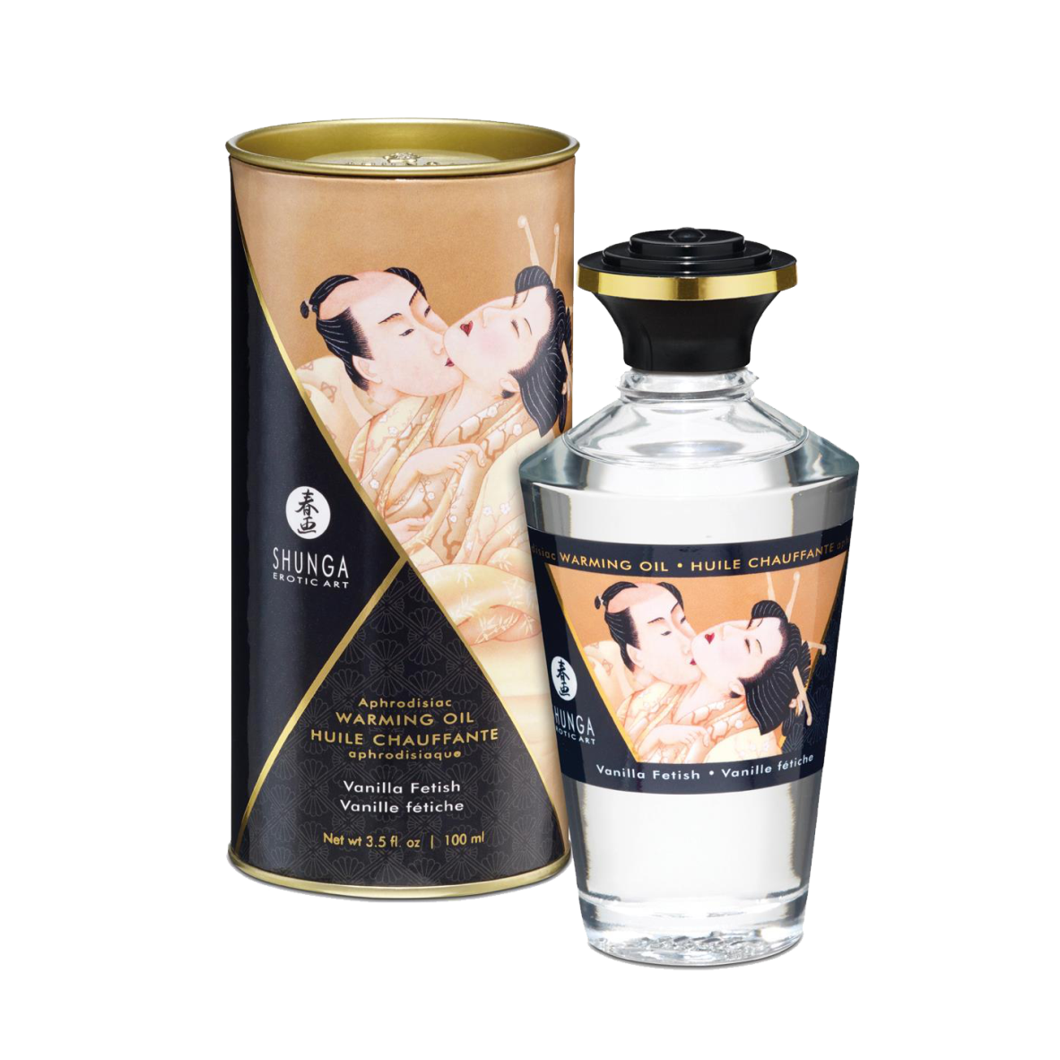 Shunga Intimate Kisses Warming Oil - 100ml